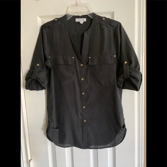 Calvin Klein Tops - Calvin Klein button down blouse, small